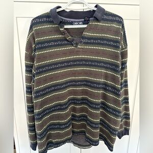 Vintage Cherokee Men's Striped Sweater